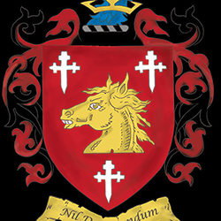 Marsh coat of arms illustration