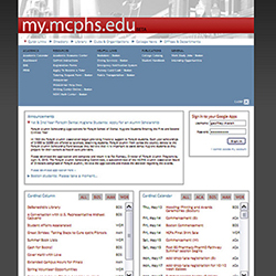 my.MCPHS.edu